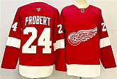 Men's Detroit Red Wings #24 Bob Probert Red 2024-25 Stitched Jersey,baseball caps,new era cap wholesale,wholesale hats